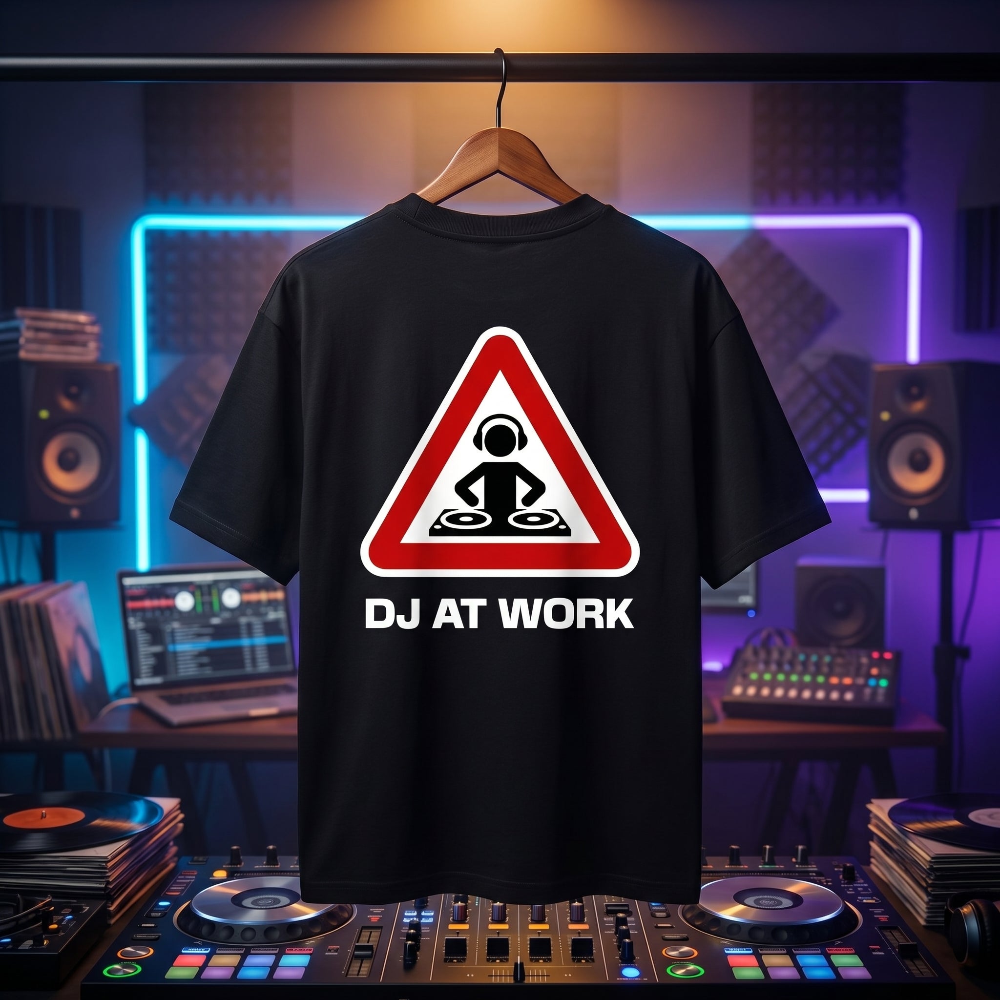 DJ At Work Oversized T-Shirt – NYSH DJ CLOTHING